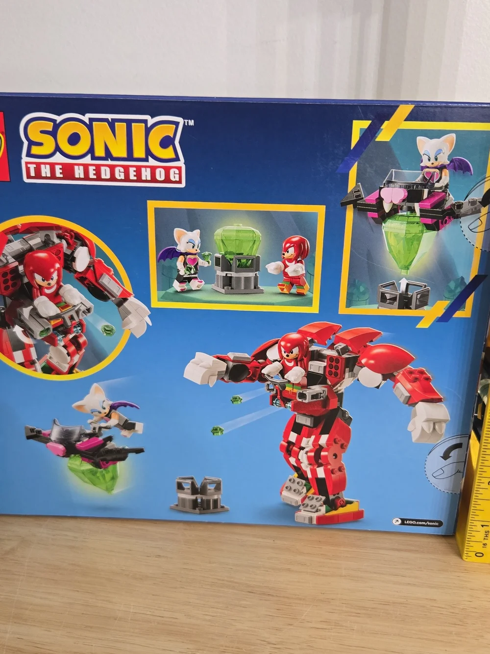 LEGO Sonic Lot 76995, 76996 & 7718 Shadow Knuckles Silver Rouge Sealed